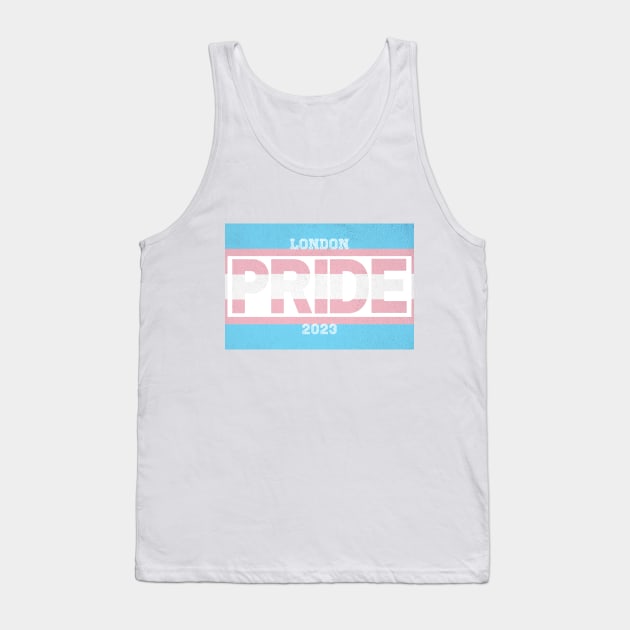 London Transgender Pride 2023 Tank Top by Jay Major Designs